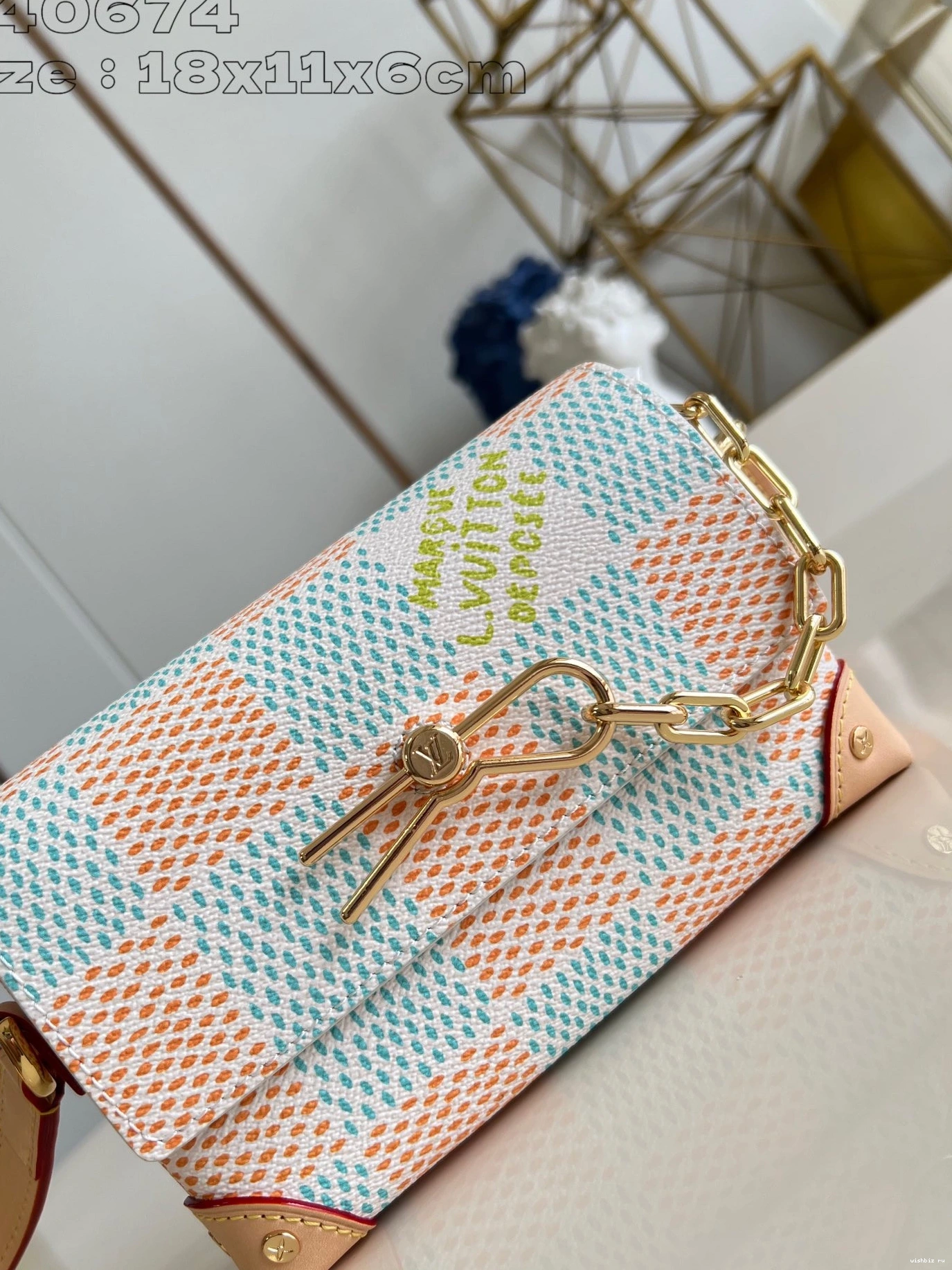 WIS Wallet-18*11*6.5CM LOUIS Wearable VUITTON Steamer 0828